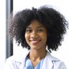 Portrait d’une jeune médecin.